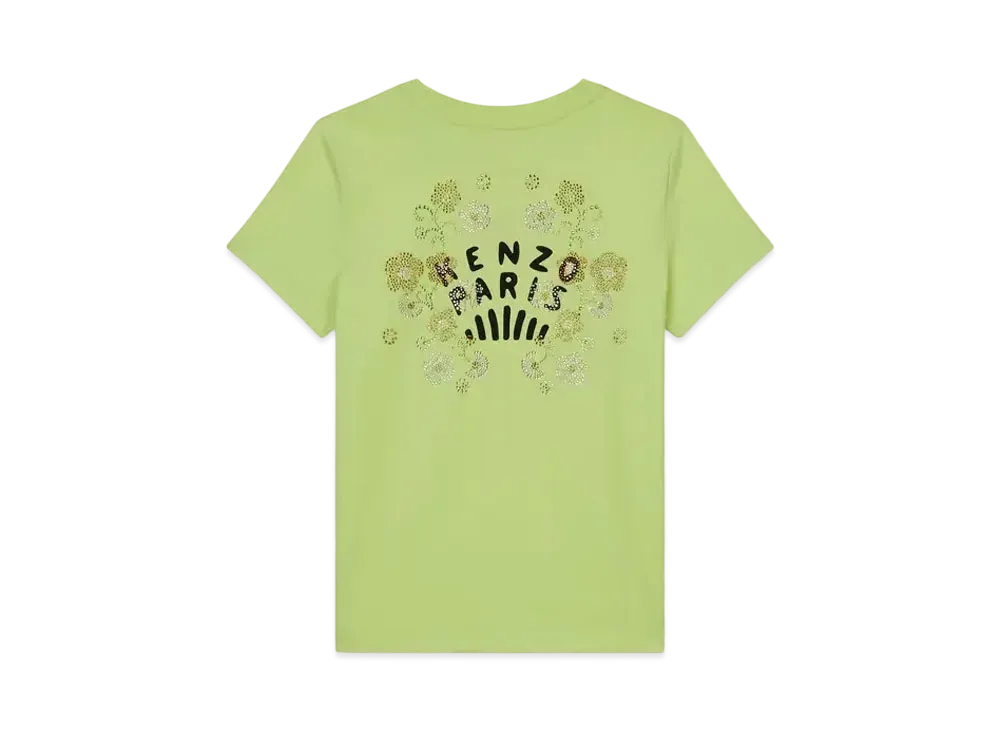 KENZO 'Jungle Flower' T-shirt "Lemon"