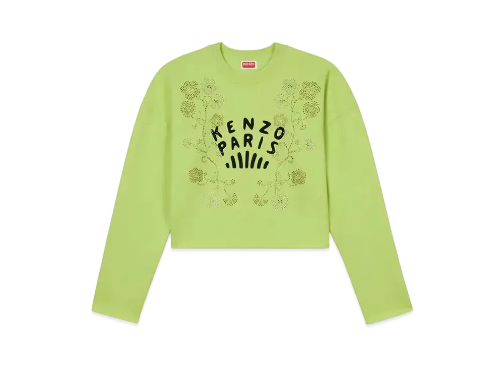 KENZO 'Jungle Flower' Sweat "Lemon"