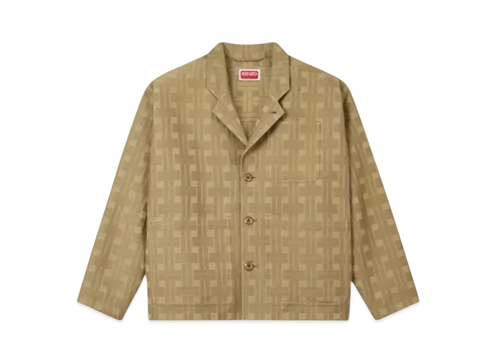KENZO 'Weave' Workwear Jacket "Tan"