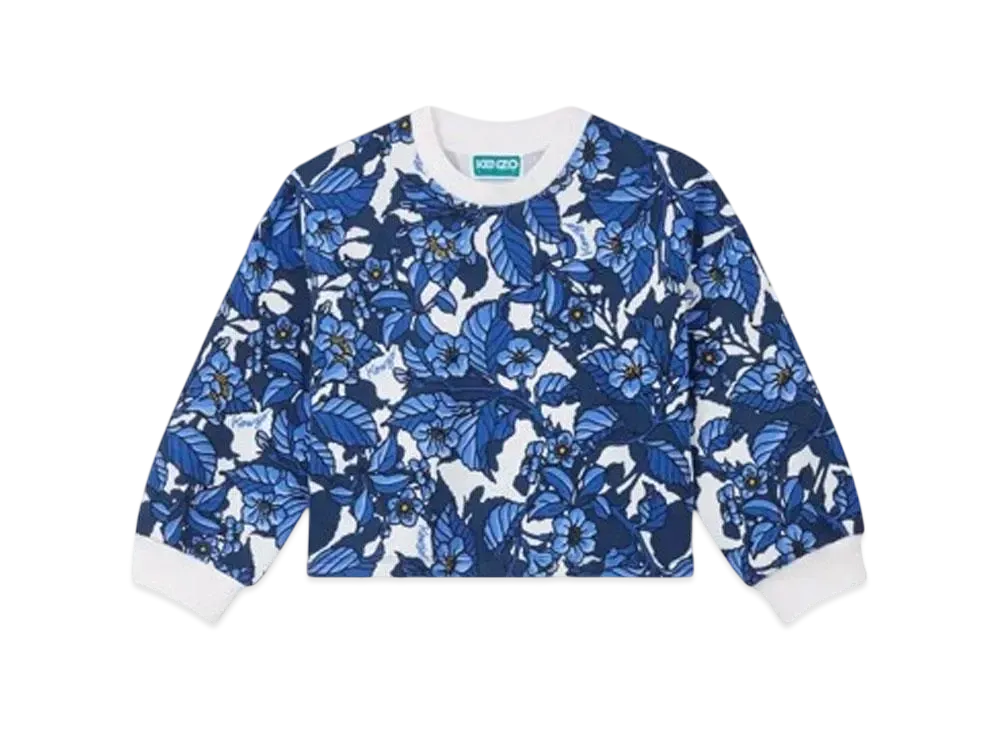 KENZO 'Blue Jungle' Cotton Sweat "Navy Blue"