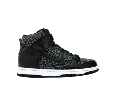 ナイキ GS ダンク ハイ "ブラック/レオパード" (キッズ)