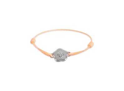 KENZO 'CREST' Friendship Bracelet "Medium Orange"