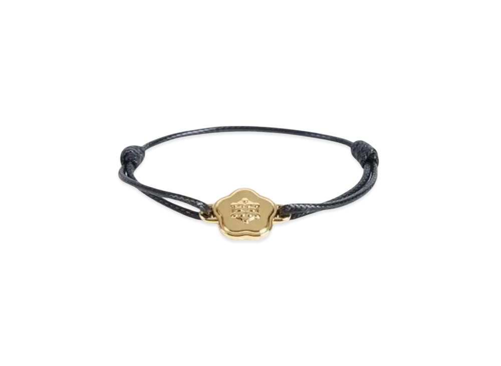 KENZO 'CREST' Friendship Bracelet "Black"