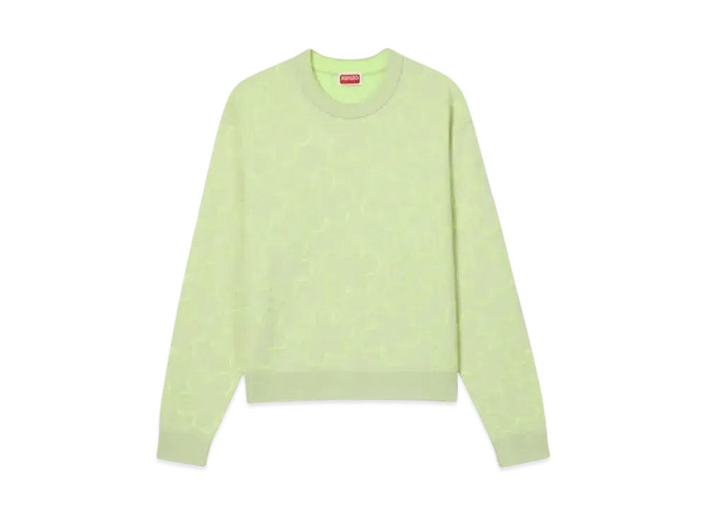 KENZO 'HANA DOTS' Embroidery Jumper "Lemon"