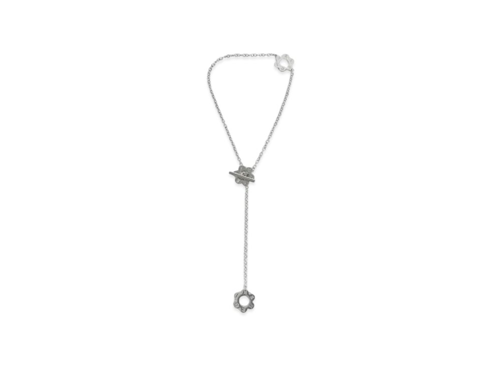 KENZO 'STAMP' Necklace "Silver"