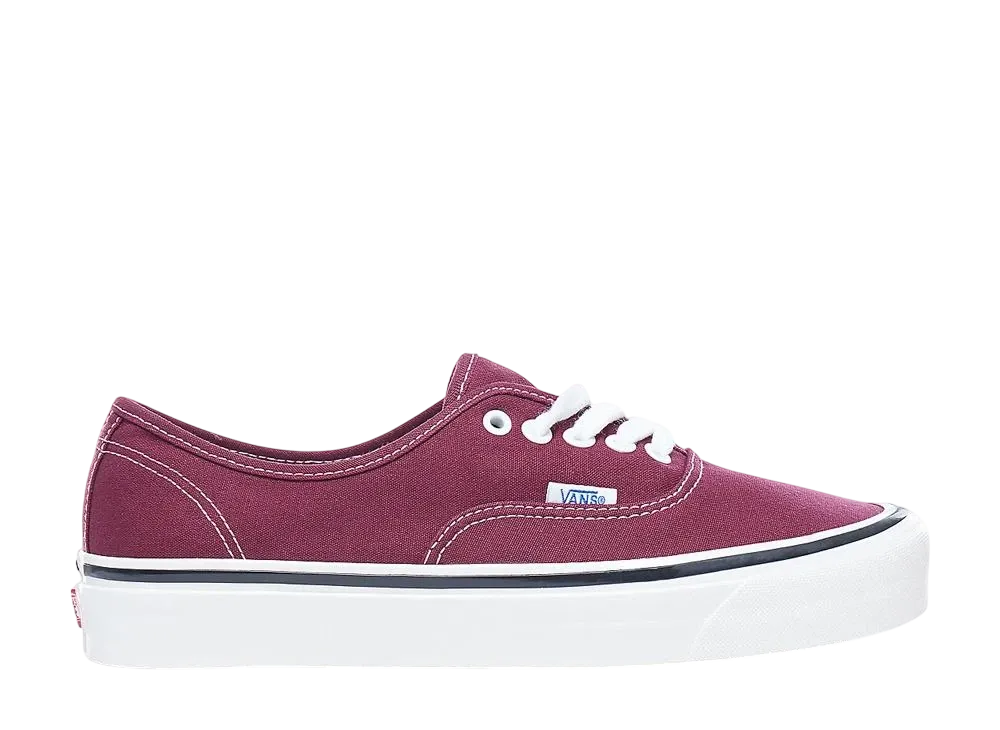 Vans Anaheim Factory Authentic 44 DX "Burgundy/White"