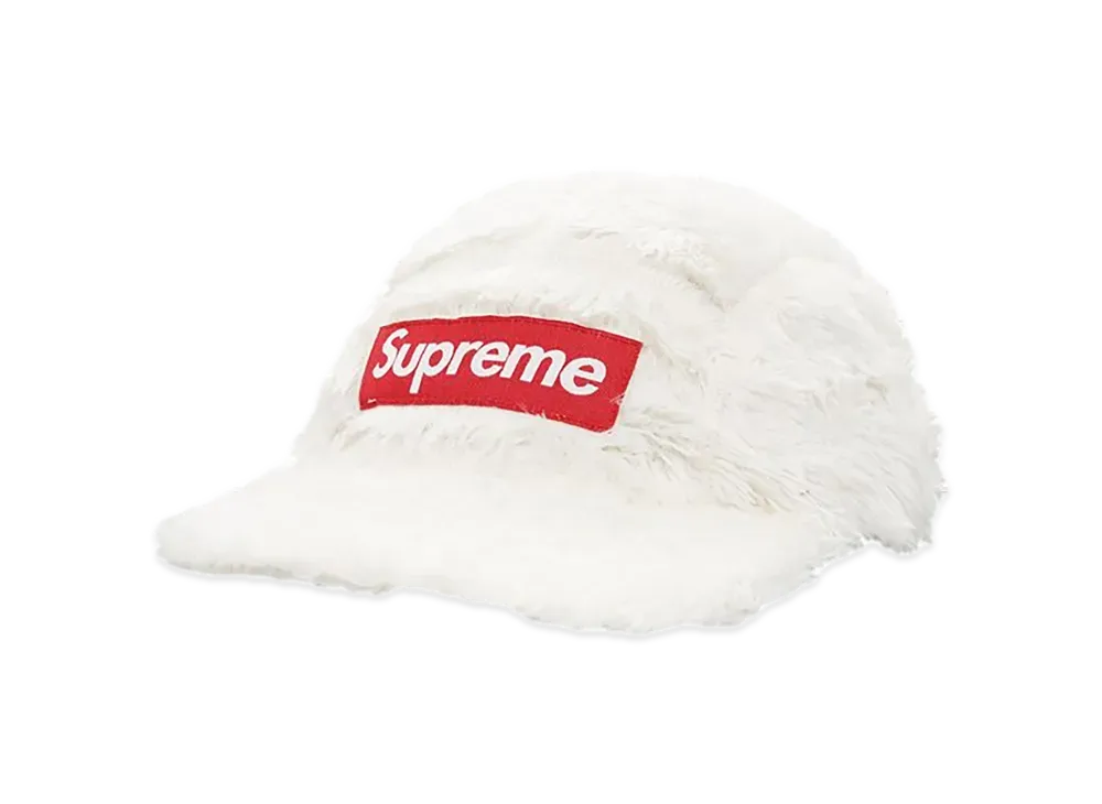 Supreme Fuzzy Camp Cap "White"