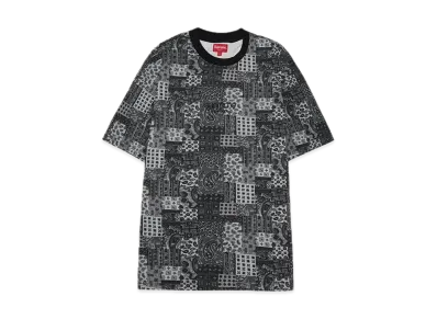 Supreme Patchwork Paisley S/S Top "Black"