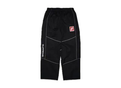Supreme Reflective Piping Track Pant "Black"