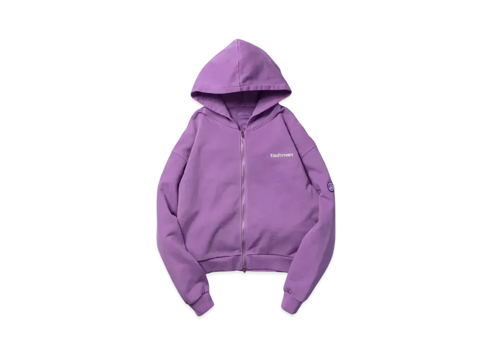 VAULTROOM Dyed Zip Hoodie "Violet"