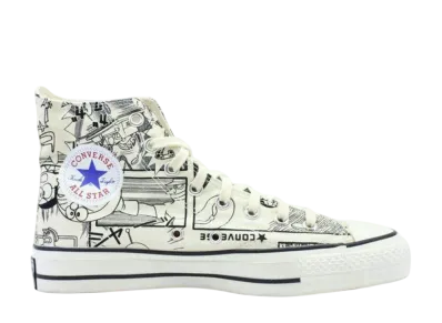 Doraemon × Converse Allstar Retro Hi "Natural"