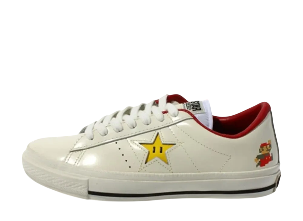 スーパー マリオ ブラザーズ × コンバース ワンスター OX "ホワイト"