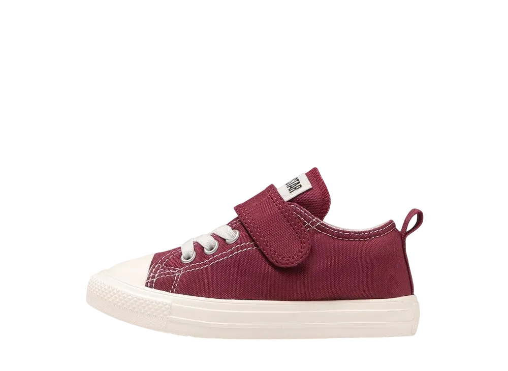 コンバース PS チャイルド オールスター ライト V-1 OX "ダークチェリー" (キッズ)