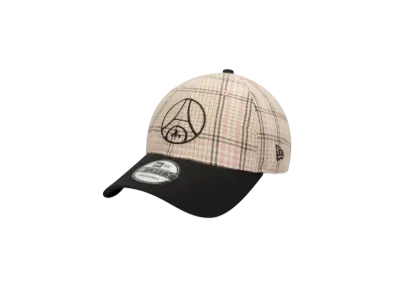 NEW ERA PARIS SAINT GERMAIN 9Forty "Check Beige/Light Pink/Black"