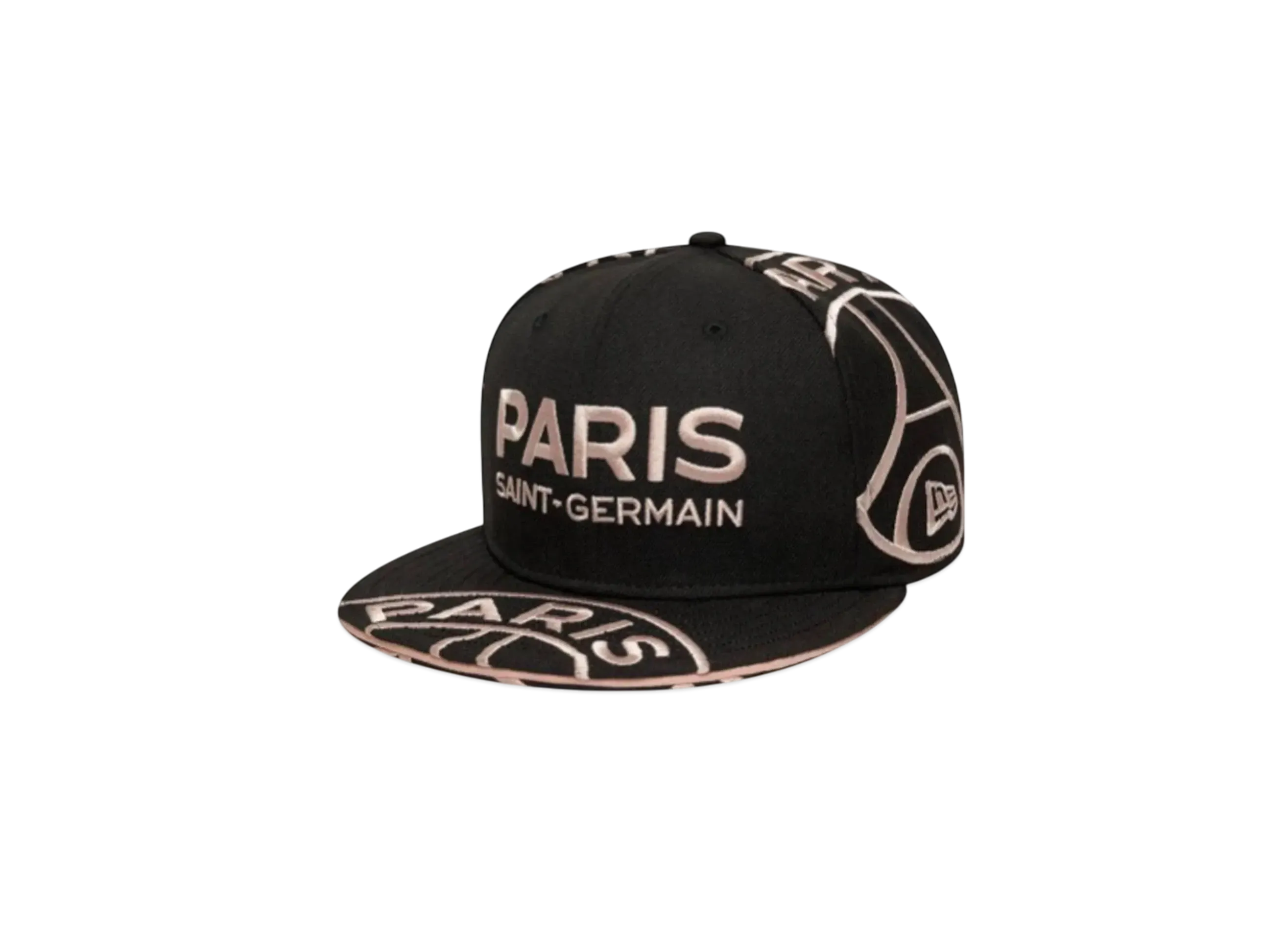 NEW ERA PARIS SAINT GERMAIN 59Fifty Allover "Black/Light Pink"