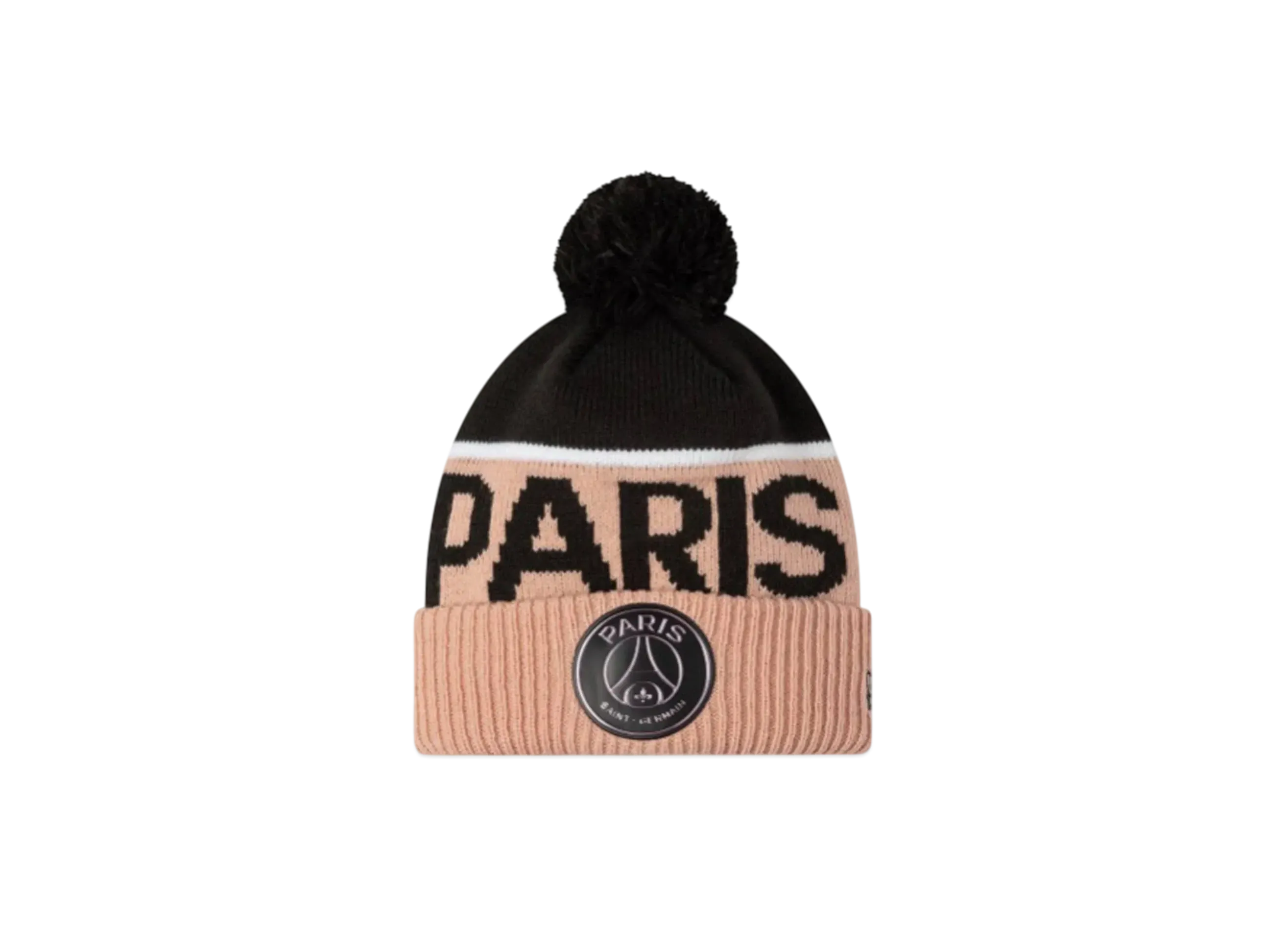 NEW ERA PARIS SAINT GERMAIN Pom Pom Knit "Light Pink/Black"