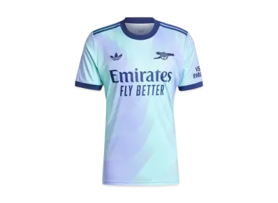 adidas Arsenal 24/25 Third Uniform "Clear Aqua/Light Flash Purple"