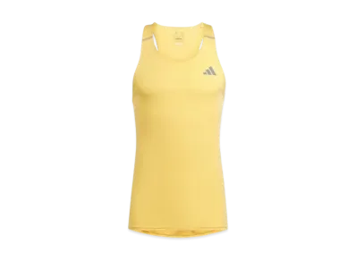 adidas Adizero Running Singlet "Semi Spark/Grey Six"