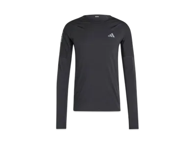 adidas Adizero Running Long Sleeve T-shirt "Black/Grey Six"