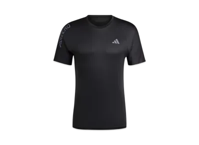 adidas Adizero Running Short Sleeve T-shirt "Black/Grey Six"