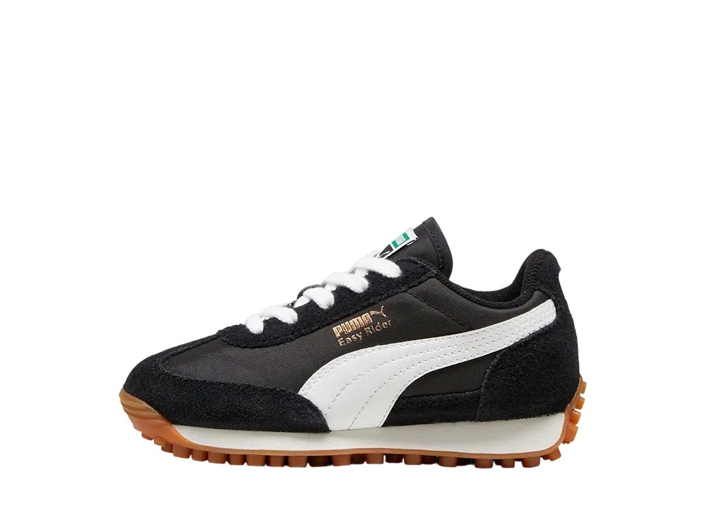 プーマ PS イージーライダー ヴィンテージ "プーマブラック/プーマホワイト" (キッズ)