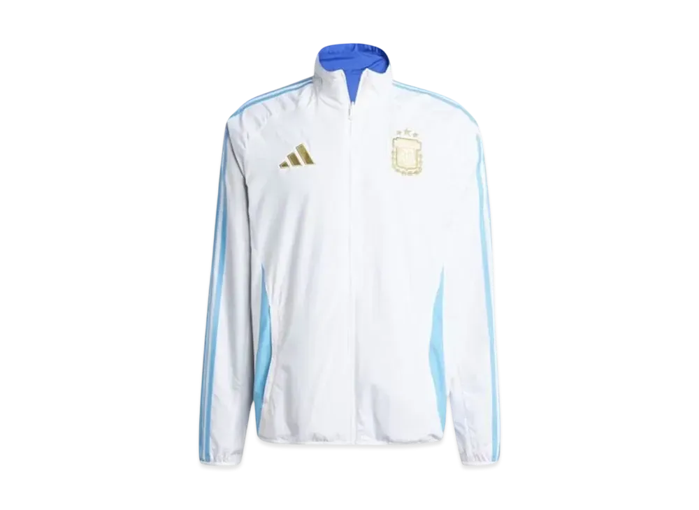 adidas Argentina National Team Anthem Jacket "White/Lucid Blue"