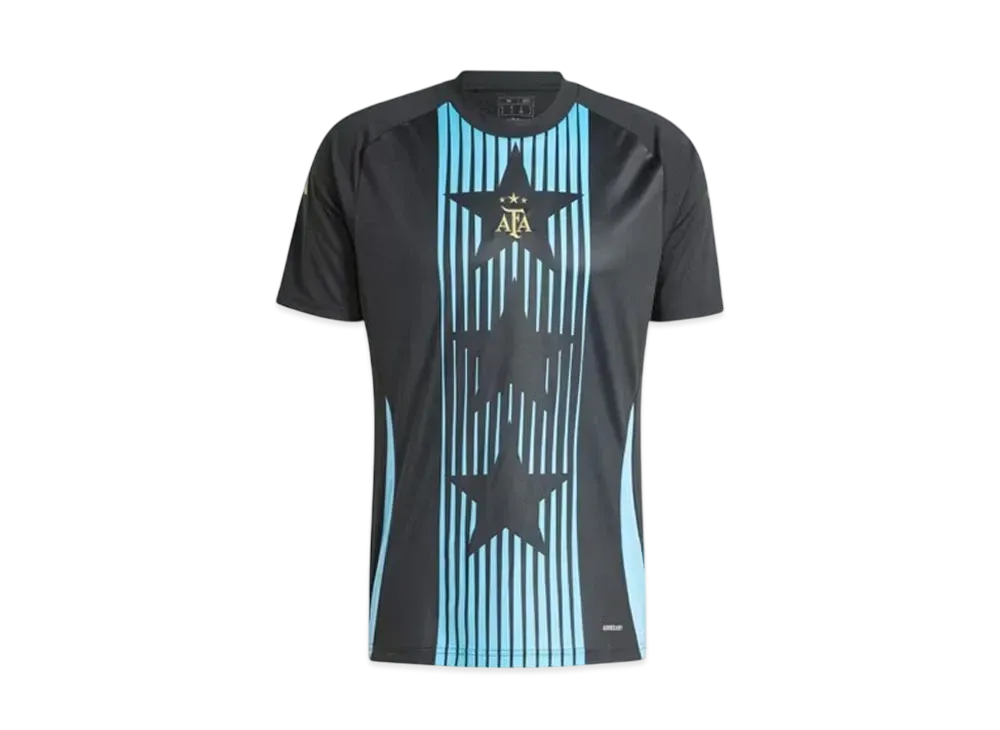adidas Argentina National Team Pre-Match Jersey "Black/Blue Burst"