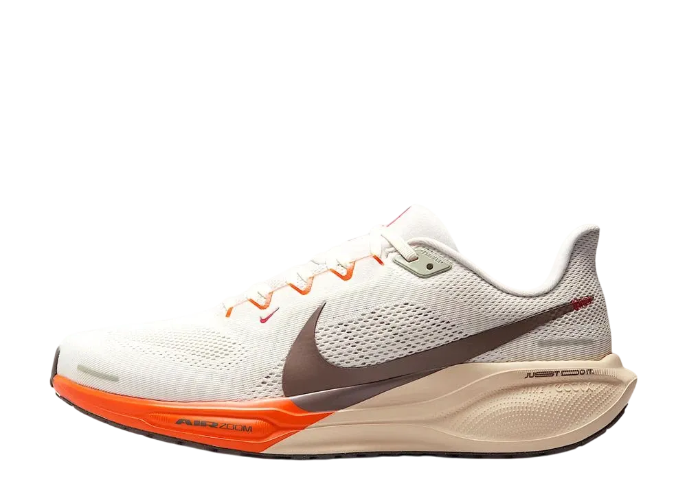 Nike Pegasus 41 "Sail/Light Khaki/Safety Orange/Ironstone"