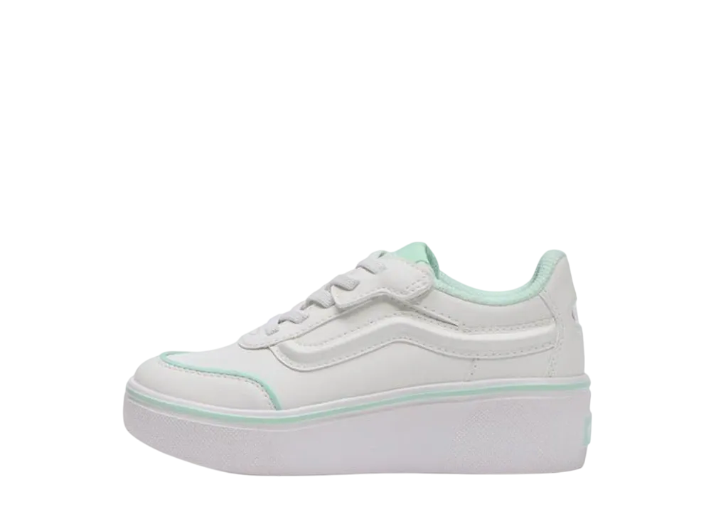 バンズ PS イサック "ホワイト/グリーン" (V3942K) (キッズ)