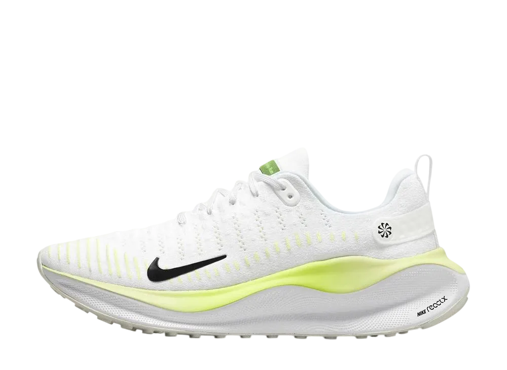 ナイキ インフィニティラン4 "ホワイト/ライトレモンツイスト/ボルト/ブラック"