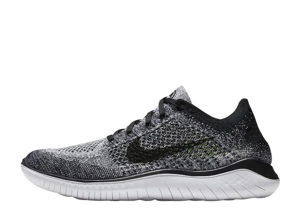 ナイキ フリー ラン フライニット2018 "ホワイト/グレー/ブラック"