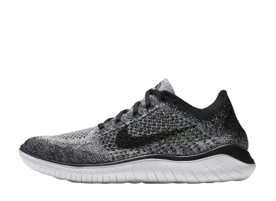Nike Free Run Flyknit 2018 "White/Grey/Black"