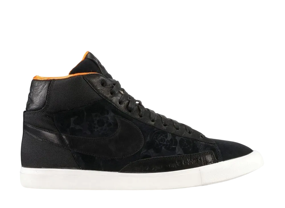 Mo'Wax × Nike Blazer High SP "Black/Black/Copper Flash"