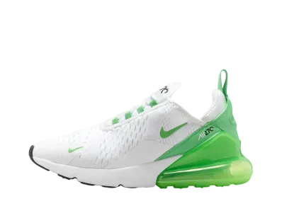 Nike Women's Air Max 270 "White/White/Black/Green Shock"