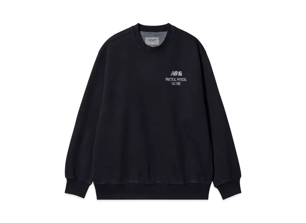 Carhartt WIP x New Balance Sculpture Center Sweatshirt "Dark Navy/Wax"