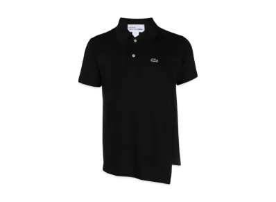 Comme des Garcons Shirt x LACOSTE Asymmetry Polo Shirt "Black"