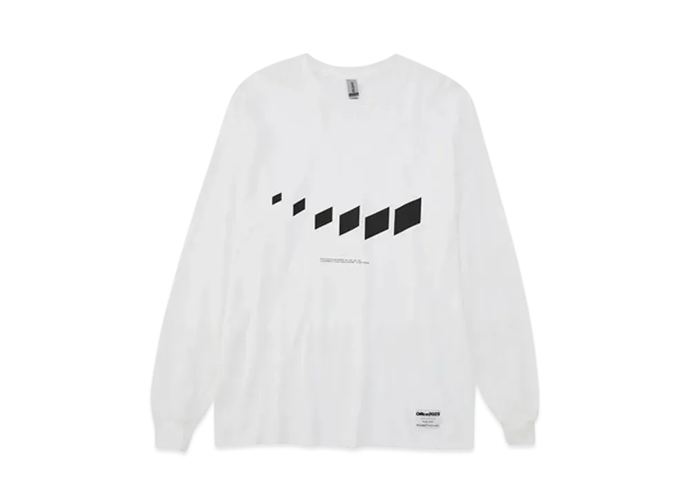 DIGAWEL L/S T-shirt (Ready-Made) "White"