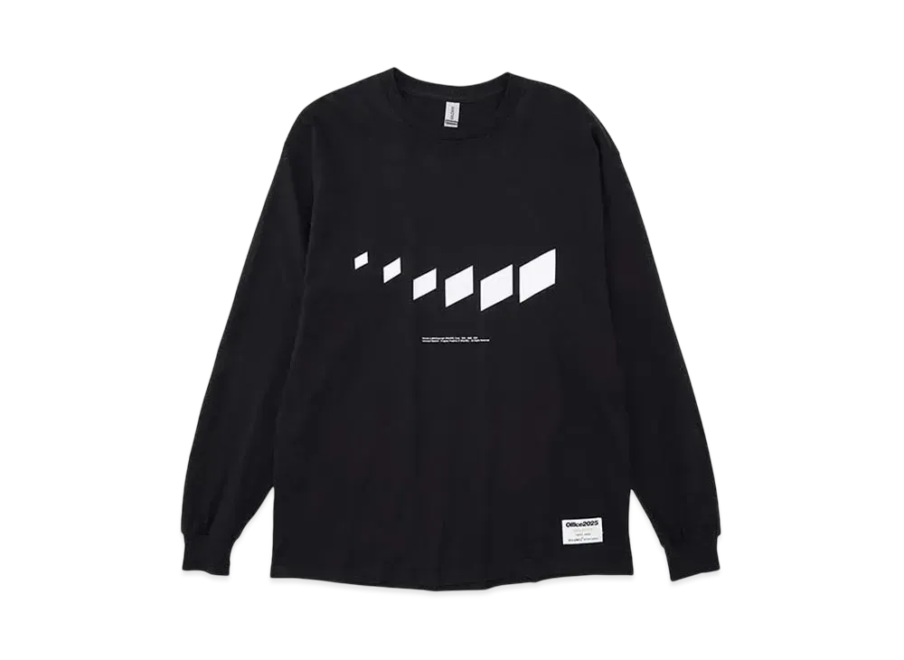 DIGAWEL L/S T-shirt (Ready-Made) "Black"