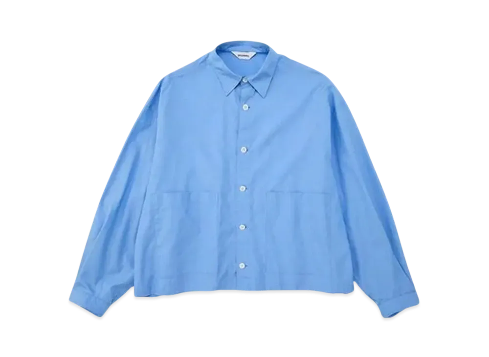 DIGAWEL Crop Top Shirt 1 (Broadcloth) "Dark Sax"
