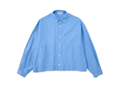 DIGAWEL Crop Top Shirt 1 (Broadcloth) "Dark Sax"