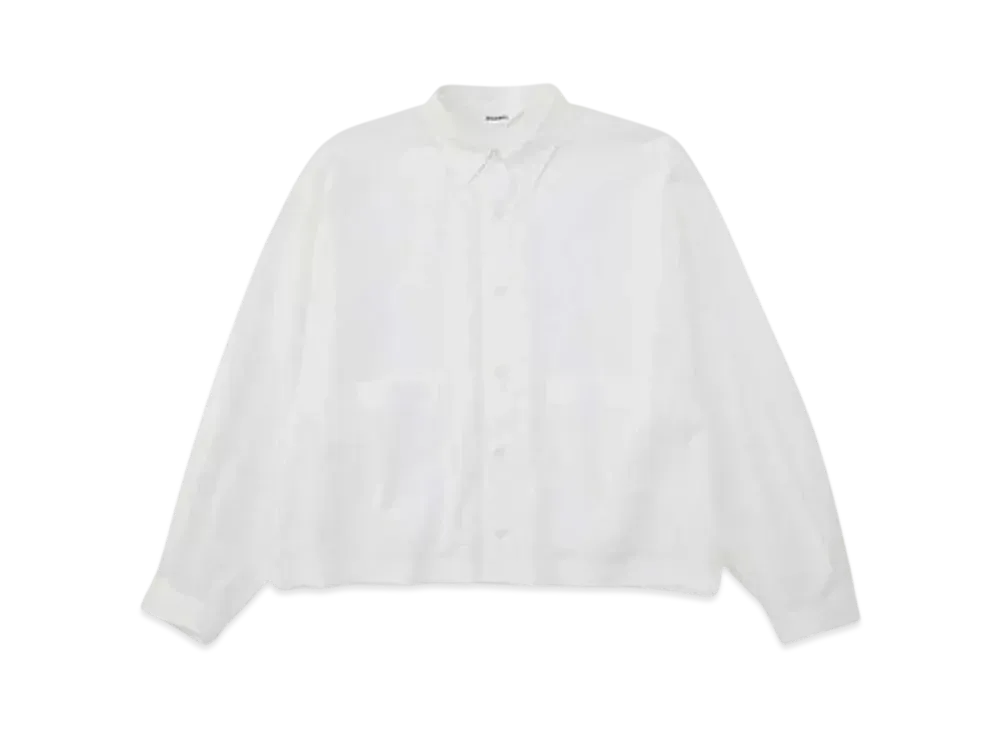 DIGAWEL Crop Top Shirt 1 (Broadcloth) "White"