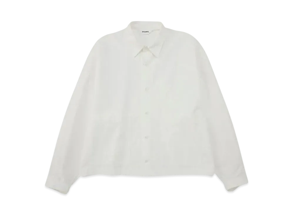 DIGAWEL Crop Top Shirt 2 (Oxford) "White"
