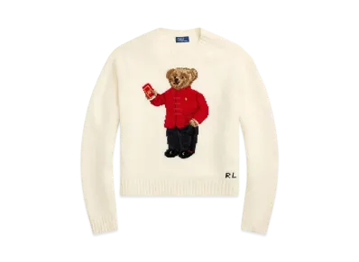 Polo Ralph Lauren Lunar New Year Polo Bear Sweater "White"