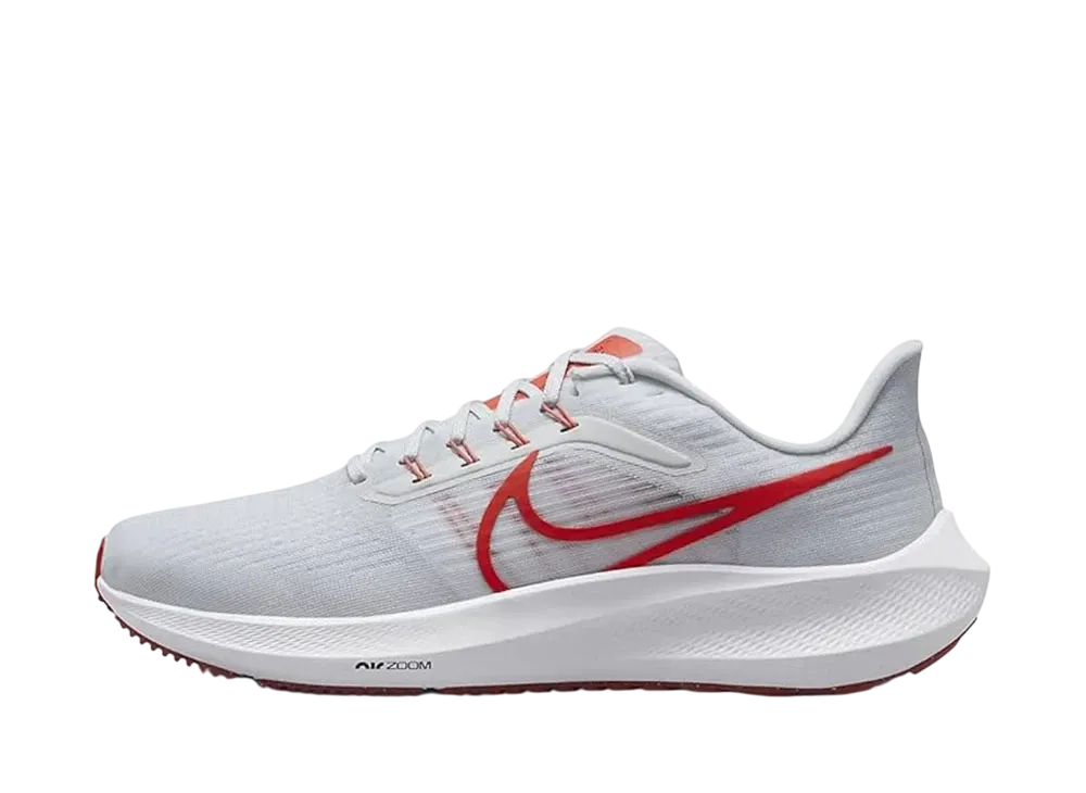 ナイキ エアズームペガサス39 "プラチナムティント/ホワイト/アドービ/ライトクリムゾン"