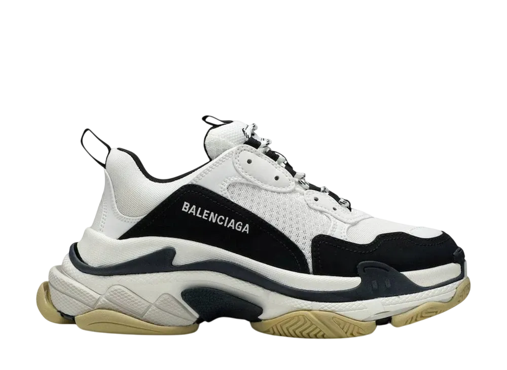 バレンシアガ トリプルS "ホワイト/ブラック"