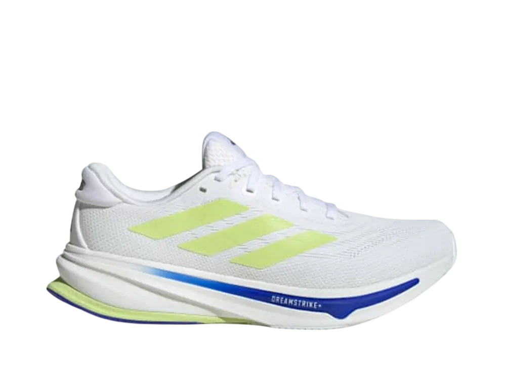アディダス スーパーノヴァ ライズ2 ワイド ランニング "クラウドホワイト/ゼロメタリック/パルスライム"