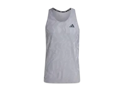adidas Ultimate Engineered Running Singlet "Hello Silver"