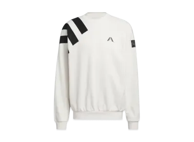 adidas Anthony Edwards 1 Foundation Crew Neck Sweat "Cloud White"