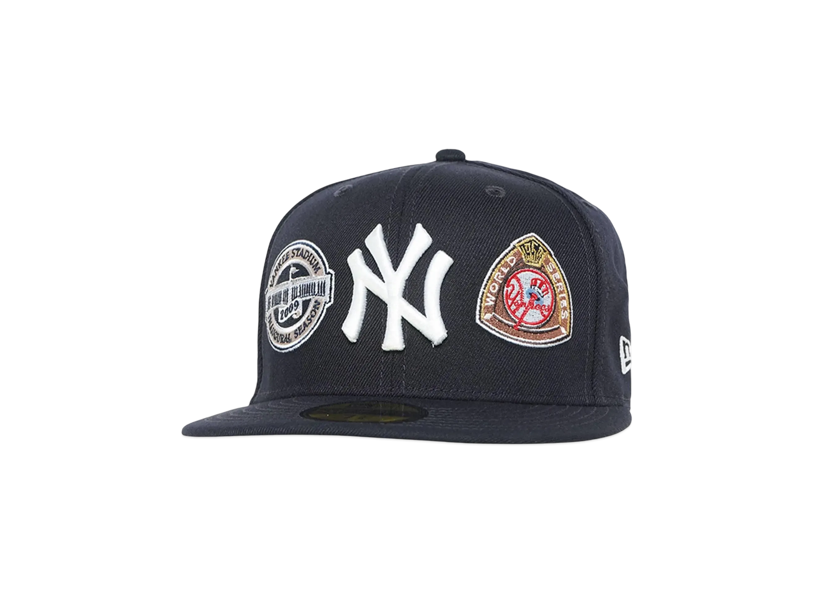 NEW ERA 59FIFTY MLB MANY PATCH New York Yankees "NAVY"