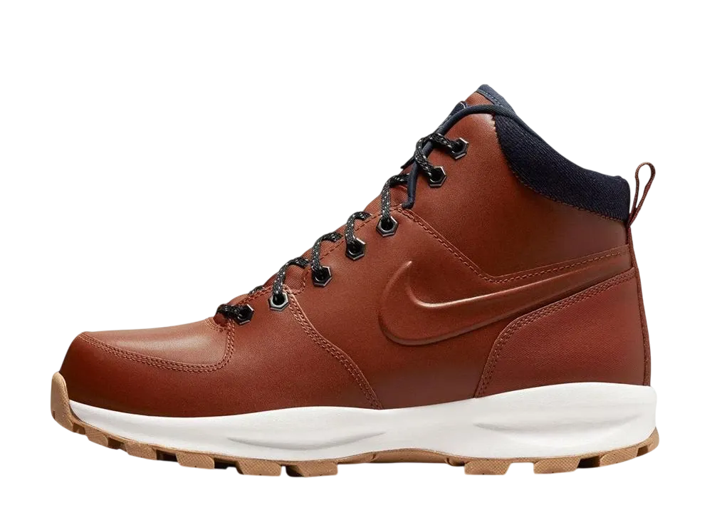 ナイキ マノア レザー SE "ラグオレンジ/アーモリーネイビー/サミットホワイト"